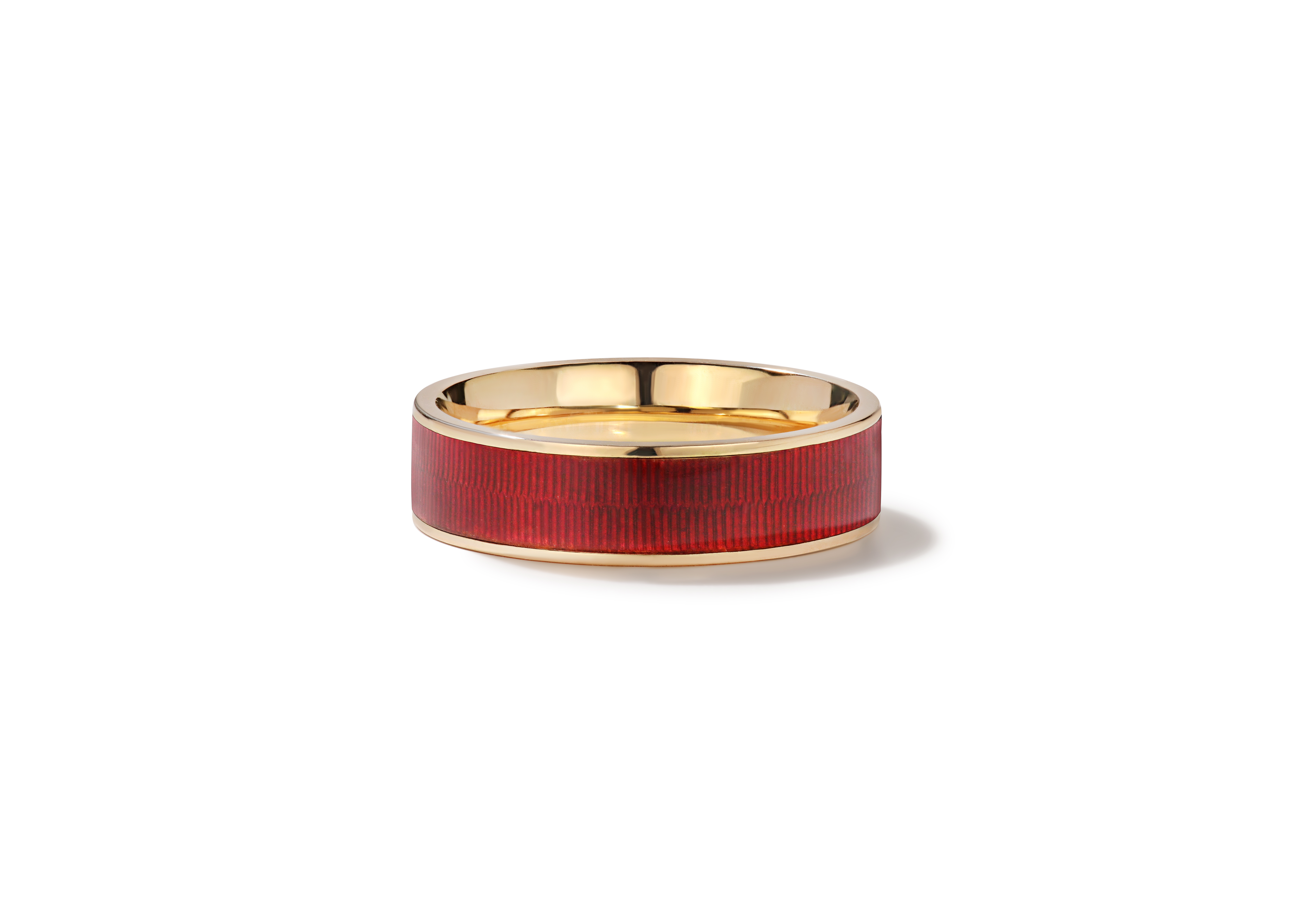 Ring "Pinocchio" with red enamel