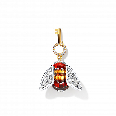 Transformer pendant on the key