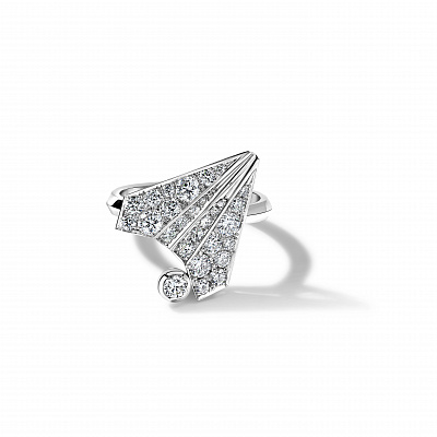 Ring "Paper plane"