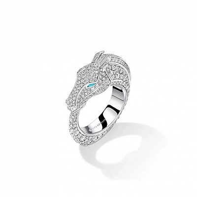 Ring "White horse"
