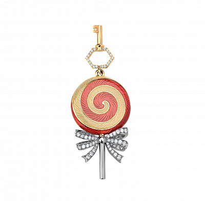 Transformative key charm «Lollipop»