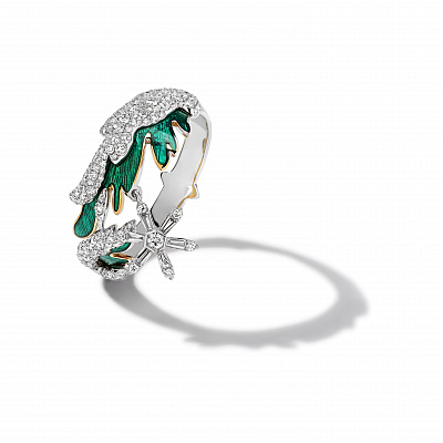 Ring «Christmas tree»