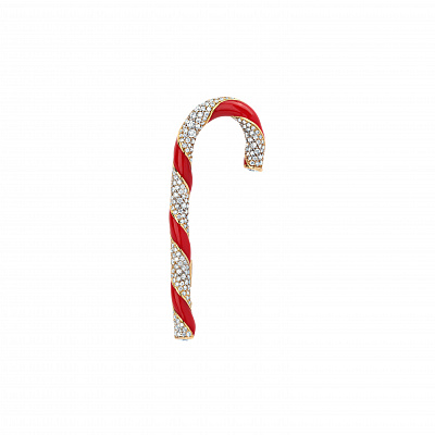 Brooch «Candy Cane»