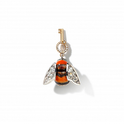 Transformer pendant on the key "Red Bumblebee"