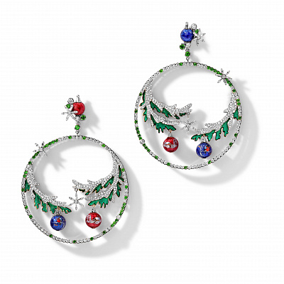 "Christmas trees" earrings