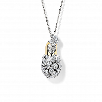 Pendant Diamond Matryoshka