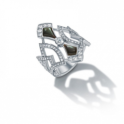 Ring "Black nacre"