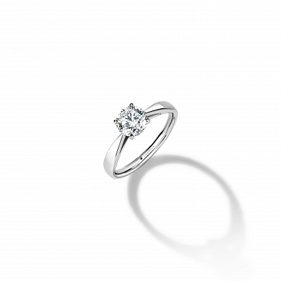 Кольцо Лебедь 1 ct