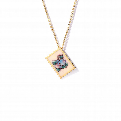 Pendant on a chain "Easter mail"